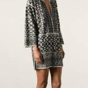 Isabel Marant Bloom Embroidered Tunic Dress